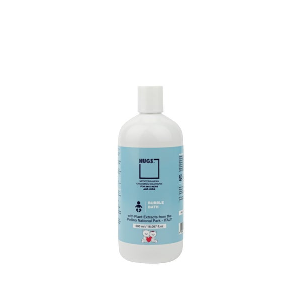 HUGS BUBBLE BATH 500 ml (white plastic bottle with dispenser without box) - Image 1